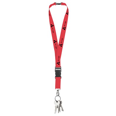 Lanyard Express, 25 mm, Rot (Red 032 C)