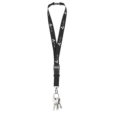 Lanyard Express, 25 mm, Schwarz (Black C)