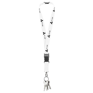 Lanyard Express, 25 mm, Weiß (White)