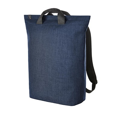 Laptop-Rucksack EUROPE, blau meliert