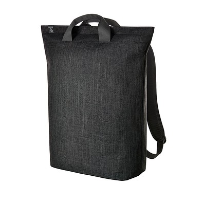 Laptop-Rucksack EUROPE, schwarz meliert