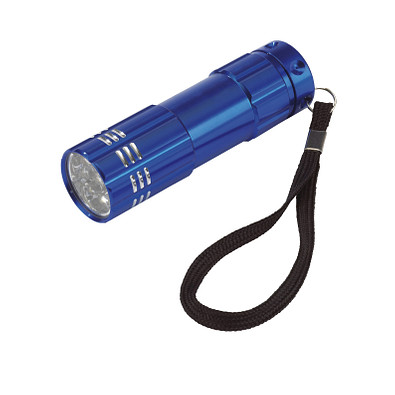 LED-Taschenlampe POWERFUL,blau