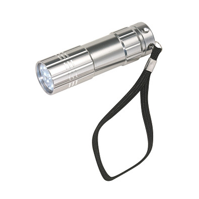 LED-Taschenlampe POWERFUL,silber