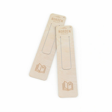 Lesezeichen Bookworm, natur