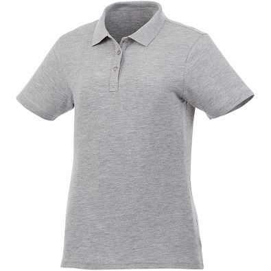 ELEVATE Damen Poloshirt Liberty, heather grau, XXL ELEVATE Damen Poloshirt Liberty, heather grau, XXL