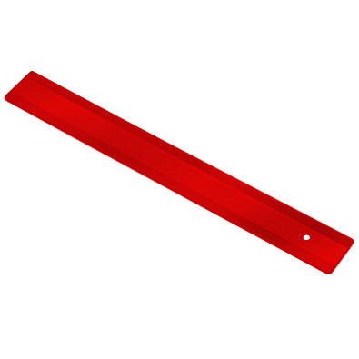 Lineal 30 cm, transluzent-rot Lineal 30 cm, transluzent-rot