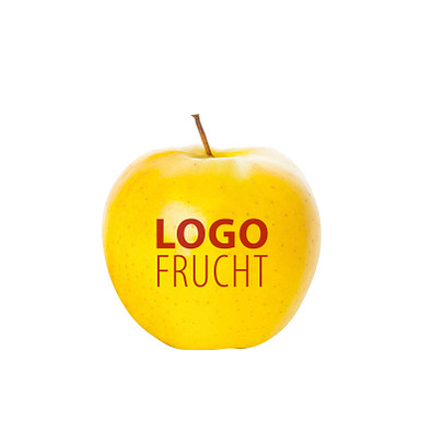 LogoFrucht Apfel gelb - Strawberry