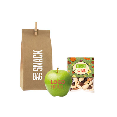 LogoFrucht Power Snack Bag - Grün - Raspberry