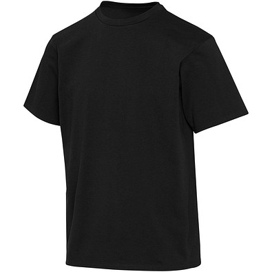 Lucas Oversize T-Shirt aus recycelter 260 g/m2 Bio Baumwolle (OCS) unisex, schwarz, XXS