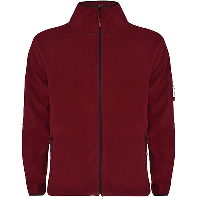 Luciane Microfleecejacke für Herren, Garnet, 3XL