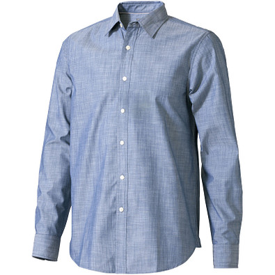 Slazenger™ Herren Langarm Hemd Lucky in Jeansoptik, denim, M Slazenger™ Herren Langarm Hemd Lucky in Jeansoptik, denim, M