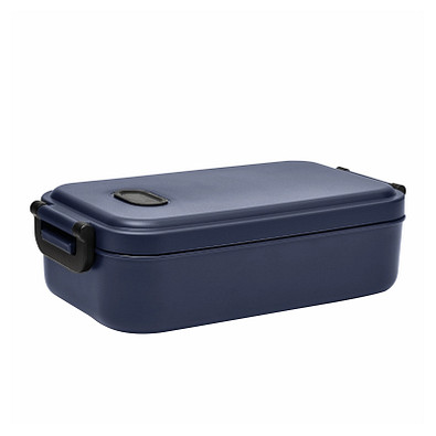 Lunchbox LUNCH TIME,marineblau