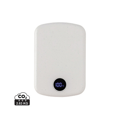 MagBoost 5.000mAh magnetische Powerbank aus RCS rec. Plastik, weiß