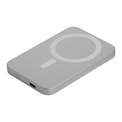 Magnetische Powerbank 5.000 mAh, grau