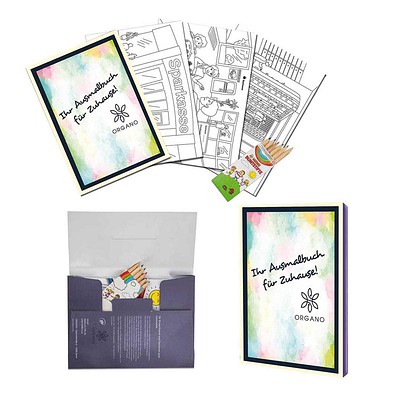 Malset A6, individuell, Sparkassen, 1-seit. Druck