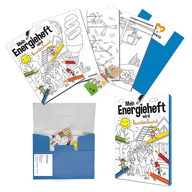 Malset A6, Standard, Energie, 1-seit. Druck