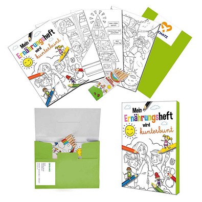 Malset A6, Standard, Ernährung, 1-seit. Druck