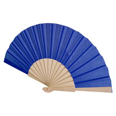 Manuela Handfächer, royalblau