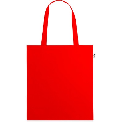 MAPUTO. Tragetasche aus 190T Polyester aus recyceltem (100% rPET), Rot