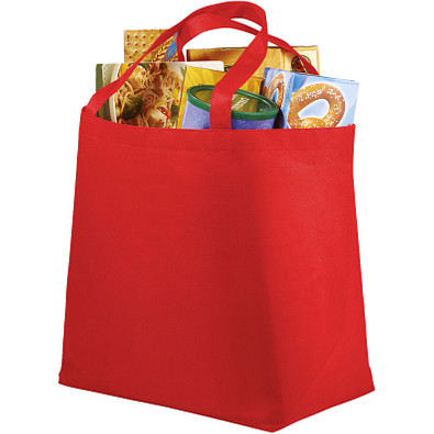 Maryville Non Woven Einkaufstasche, rot Maryville Non Woven Einkaufstasche, rot