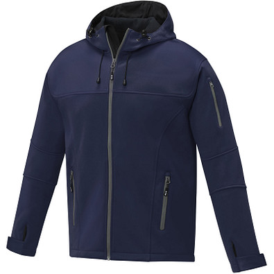 Match Softshelljacke für Herren, navy, S