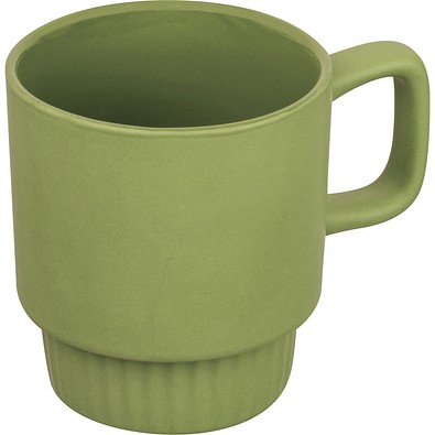 Matte Keramiktasse, 300ml AURELIA, apfelgrün
