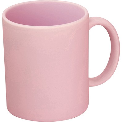 Matte Sublimationstasse aus Keramik ARIEL, pink