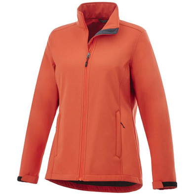 ELEVATE Damen Softshell Jacke Maxson, orange, XS
