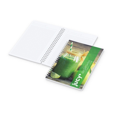 Geiger-Notes Notizbuch Meeting-Book A4-Plus Bestseller, inkl. Druck, hellgrau