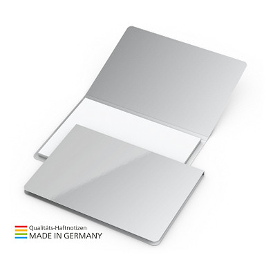 Geiger-Notes Memo-Card Haftnotiz White Bestseller, inkl. Druck auf Umschlag, Softcover gloss
