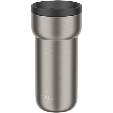 Mepal Ellipse 375 ml Edelstahl Thermobecher, schwarz