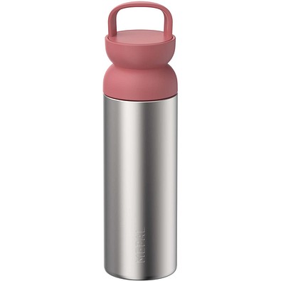 Mepal Ellipse 500 ml Thermobecher mit Teesieb, rosa