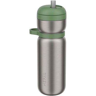 Mepal Twist 600 ml Thermo-Sportflasche, moosgrün