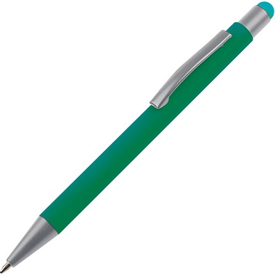 Metall Kugelschreiber mit Touch-Pen Rio,grün