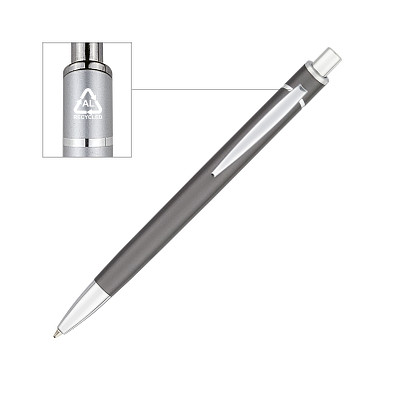 Metall Kugelschreiber Recycled, Gun Metal