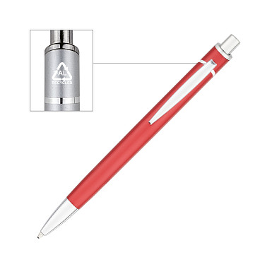 Metall Kugelschreiber Recycled, Rot
