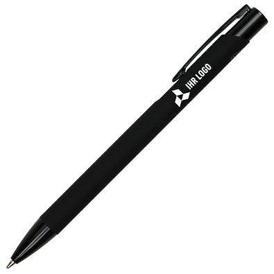 Kugelschreiber Aluminium Anisa, schwarz