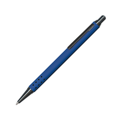 PENKO® Metall-Kugelschreiber Lipari Soft Gun, blaue Mine, dunkelblau