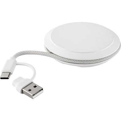 Metmaxx® Magnetischer Wireless Charger BusinessFlexCharger, weiss