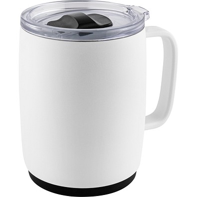 Metmaxx® Thermobecher Crema OfficeVibeThermo weiß mit Deckel