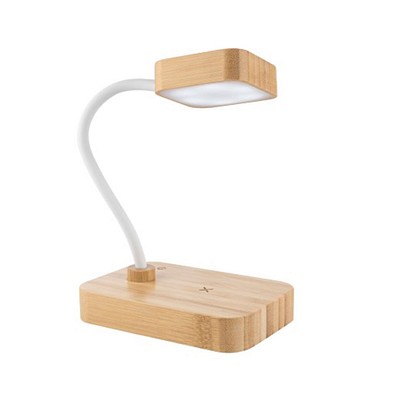 Metmaxx® Tisch- & Ladeleuchte LumiBamboo, natur