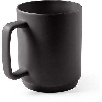 MIGHTY. Keramikbecher 330 mL, Schwarz