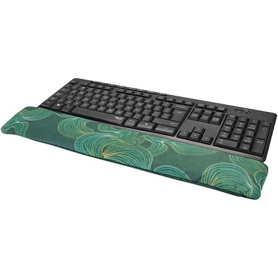 Mina Handgelenkauflage für Tastatur mit Sublimationsdruck, weiss