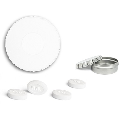 Mini Clic Clac Box, 18 g, Vivil Friendship, weiß, ohne Druck