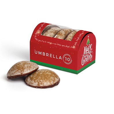 Mini Contrella in Werbetruhe, inkl. Druck