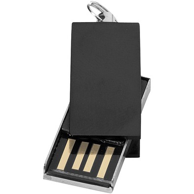 Mini Rotate USB-Stick, schwarz, 2GB