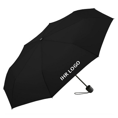 FARE® Mini-Taschenschirm mit Einkaufstasche ÖkoBrella-Shopping, schwarz FARE® Mini-Taschenschirm mit Einkaufstasche ÖkoBrella-Shopping, schwarz