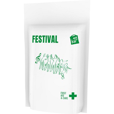MiniKit Festival in Papierhülle, weiss