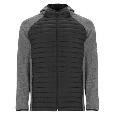 Minsk Hybrid Thermojacke Unisex, schwarz, 3XL