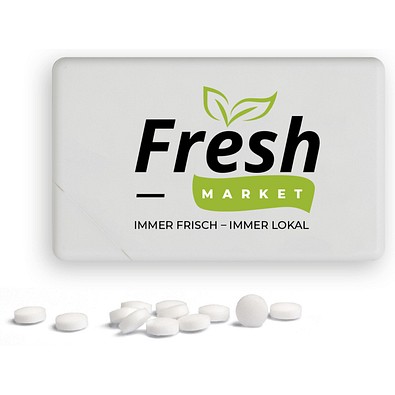 MintCard, 7 g, weiß, inkl. Druck